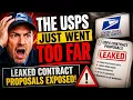 The USPS Just Went Too Far Leaked Contract Proposals Exposed