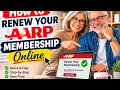 How to renew your AARP membership online