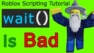 Using wait is a Mistake Use task wait Built In Library Instead - Roblox Scripting Tutorial