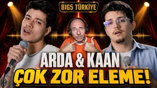 Big5 Türkiye Erkek Hazırlık Sezonu: ARDA & KAAN Ses Analizi 🎤🔥 (Çok Zor Eleme)