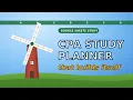 CPA Study Plan in Google Sheets Builds Your Study Schedule From Your Exam Date