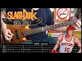 Lagu SLAM DUNK Opening - Kimi ga suki da to sakebitai 🏀 (BASS TABS) [lyrics + PDF]