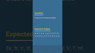 Python Interview Questions List Comprehension 6