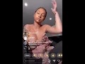 Bhad Bhabie nip slip on Instagram Livestream Hot