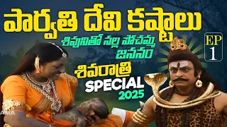 3 పార్వతీ దేవి కష్టాలు | Shivaratri Special Songs 2026 | Shiva Parvathi Songs | Nalla Pochamma Song