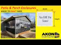 Vinyl Patio Porch Enclosures Keep The Weather Out