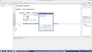 Java Tutorial For Beginners 6 Math and Arithmetic Operators in Java