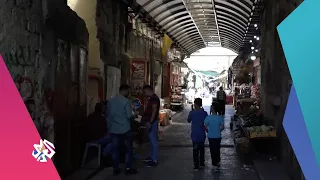 حارة الياسمينة في نابلس    مثال للأحياء الشامية العريقة   صباح النور دندنها