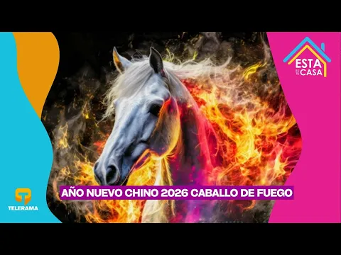 Año nuevo Chino 2026 Caballo de Fuego