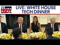 Download Lagu Trump hosts Bill Gates, Tim Cook, Zuckerberg, Sam Altman dinner at White House
