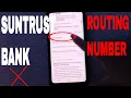Suntrust Bank ABA Routing Number - Where Is It