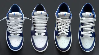 Download 4 WAYS HOW TO LACE NIKE DUNK 1 LOW | Laces Styles MP3