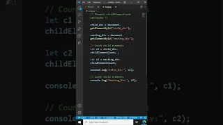 Element childElementCount attribute - JavaScript Tutorial for Beginners