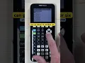 Graphing Vertical Lines on the TI 84 CE