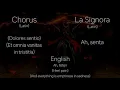 Genshin Impact - La Signora Theme - English and Latin Lyrics