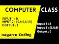 Computer Class Coding Question