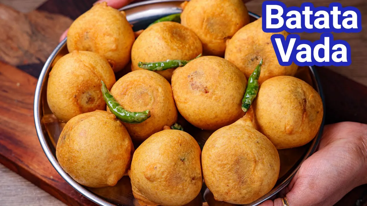 Batata Vada - Street Style Snack with Tips & Tricks   Aloo Batata Vada 2 in 1 Snack