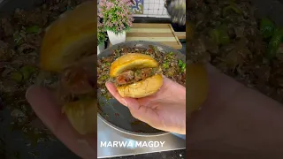 شاورما لحم مصري مروه مجدي Food كتاب اصول الطهي Recipe Sweetfood ابله نظيره 