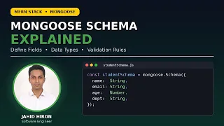 Mongoose Schema Explained Define Your First MongoDB Schema
