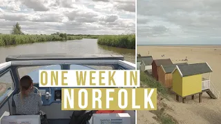 7 Days In Norfolk UK Hunstanton Norfolk Coast Norfolk Broads Great Yarmouth Norwich Vlog