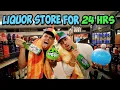 We LIVED in a LIQUOR STORE For 24 HOURS
