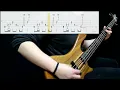 Pantera - 5 Minutes Alone (Bass Cover) (Play Along Tabs In Video)