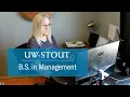 B S Management UW-Stout