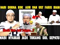 Lagu Nabi Dihina Jadi Tukang Sol Sepatu Kok Ajir Dan Ust Faris Diam ? Habib Disebut Sontoloyo Kok Ngamuk