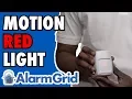 Red Flashing Light on a Honeywell Motion Sensor Means Walk Test