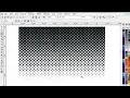 halftone effect in Coreldraw