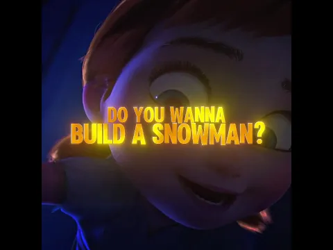 Olaf their childhood snowman.. #frozen #olaf #elsa #anna #edit