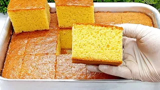 كيكة البرتقال بأسهل وأنجح طريقة جربيها بالطريقة دي بجد النتيجة مبهرة مع سر هشاشة وارتفاع الكيك 