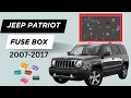 Jeep Patriot 2007-2017 Fuse Box Diagram Location
