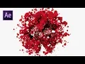 Particular logo reveal in after effects Trapcode particular After effects tutorial
