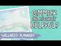 Wellness Planner From Michaels Helpful or Weak Sauce