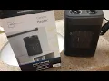 mainstays ceramic heater unboxing and review only 20 00