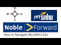 How to Navigate My SNHU Edu