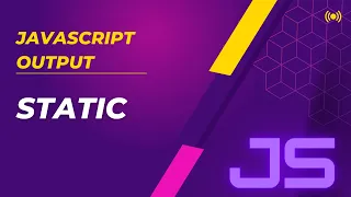 What is the output of JS Code Static Methods In Class