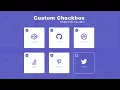 Custom Checkbox CSS Styling Checkbox Pure CSS Tutorial