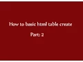 basic html Bangla tutorial part