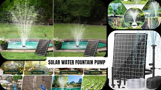 20W POPOSOAP Solar Water Fountain Pump