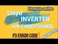 Lloyd Inverter AC P3 Error Code Explained In English
