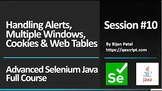 Basic To Advanced Selenium Java Full Course - Session 10