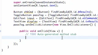 Android Developing Applications Tutorial 26 If Toggle Button is checked