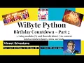 15 Birt ay Countdown Modulo and floor division operators to convert seconds to hours
