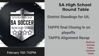 6 10 SAFC Roundtable TAPPS Alignment Recap UIL and TAPPS Standing Recap