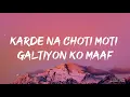 Teri Aankhon Mein (Lyrics) - Darshan Raval And Neha Kakkar 🎵