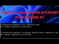 Create a New Administrator Using CMD in Windows 10 Windows 11