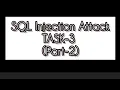 Task-3 part-2 SQL Injection Attack Lab