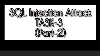 Task-3 part-2 SQL Injection Attack Lab